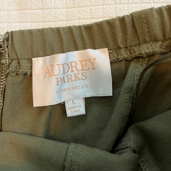 Francesca's Strapless Cargo Jumpsuit - Picture 2 of 4